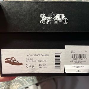 Coach Sandals - brown